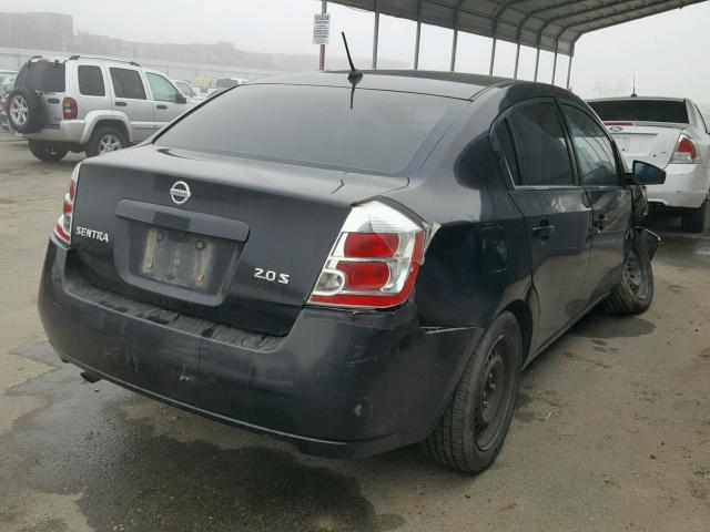 3N1AB61E07L641757 - 2007 NISSAN SENTRA 2.0 BLACK photo 4