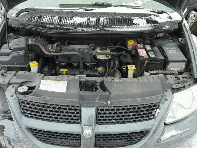 1D4GP25373B218361 - 2003 DODGE CARAVAN SE BLUE photo 7