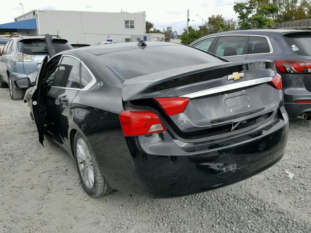 1G1115SL8EU113564 - 2014 CHEVROLET IMPALA LT BLACK photo 3