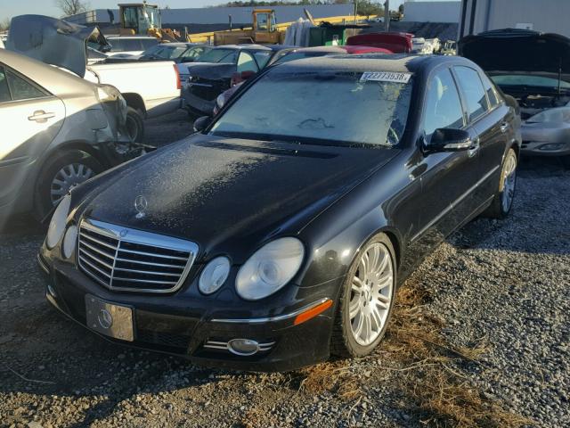 WDBUF56X77B111644 - 2007 MERCEDES-BENZ E 350 BLACK photo 2