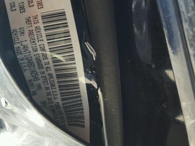 1J4NT1GA0BD102549 - 2011 JEEP PATRIOT SP BLUE photo 10