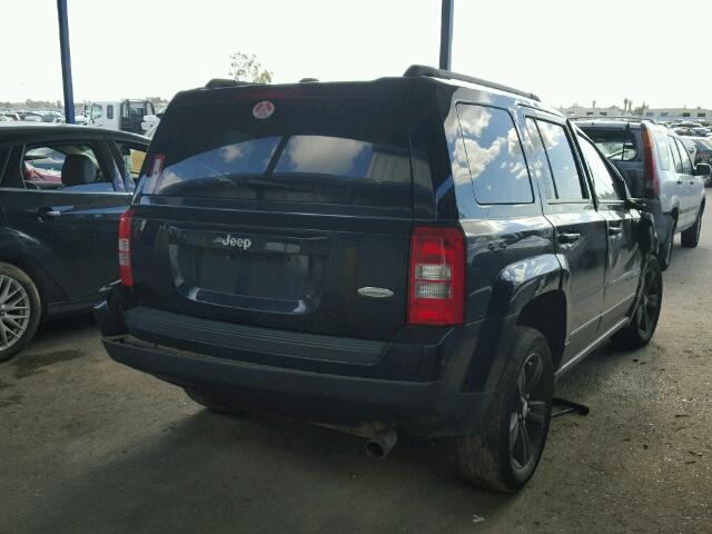 1J4NT1GA0BD102549 - 2011 JEEP PATRIOT SP BLUE photo 4