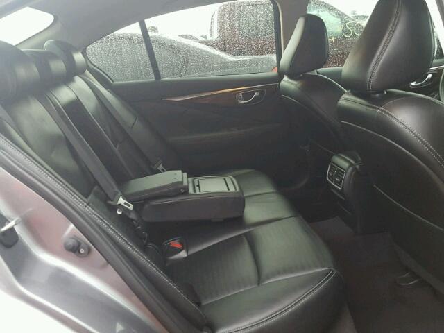 JN1BV7AP6FM357556 - 2015 INFINITI Q50 BASE Gris foto 6