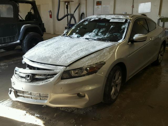 1HGCS2B88CA003816 - 2012 HONDA ACCORD EXL SILVER photo 2