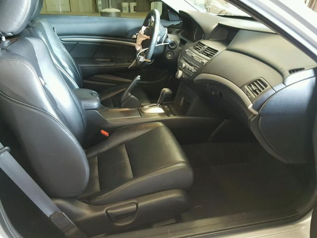 1HGCS2B88CA003816 - 2012 HONDA ACCORD EXL SILVER photo 5