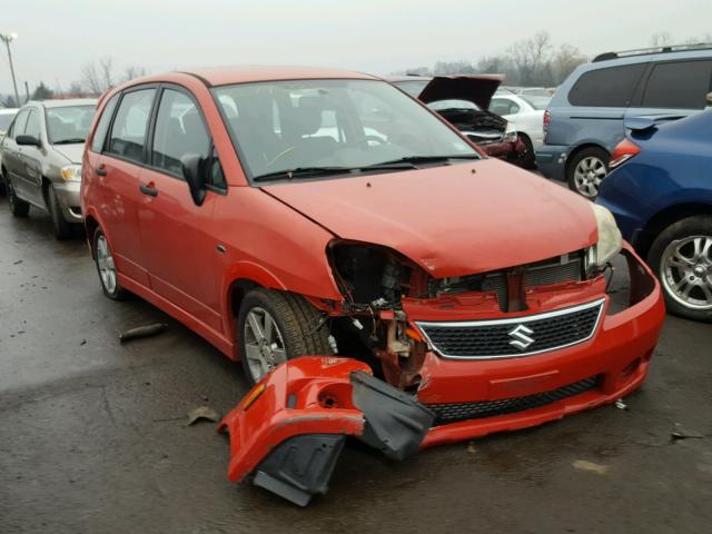 JS2RD62H065351641 - 2006 SUZUKI AERIO RED photo 1