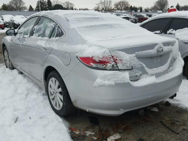 1YVHZ8DH2C5M42772 - 2012 MAZDA 6 I SILVER photo 3