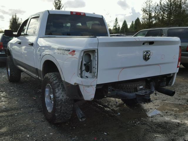 1D7RV1CT5AS170211 - 2010 DODGE RAM 1500 WHITE photo 3