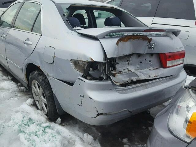 1HGCM56483A809643 - 2003 HONDA ACCORD LX SILVER photo 9