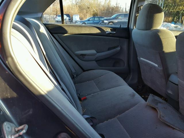 1HGCM56304A055954 - 2004 HONDA ACCORD LX GRAY photo 6