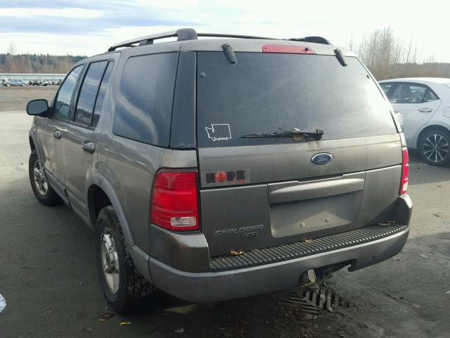 1FMZU73E52ZA60894 - 2002 FORD EXPLORER TAN photo 3