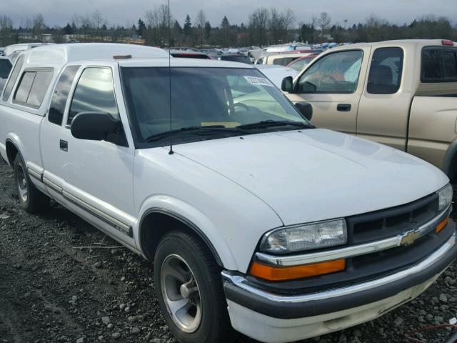 1GCCS19W818132592 - 2001 CHEVROLET S TRUCK S1 WHITE photo 1