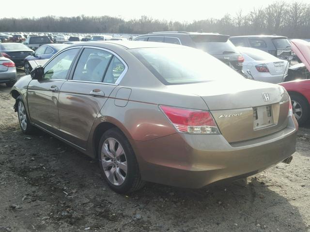 1HGCP26759A196566 - 2009 HONDA ACCORD EX BEIGE photo 3