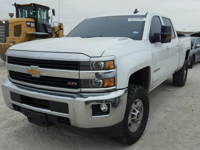 1GC1KVE89GF179320 - 2016 CHEVROLET SILVERADO WHITE photo 2