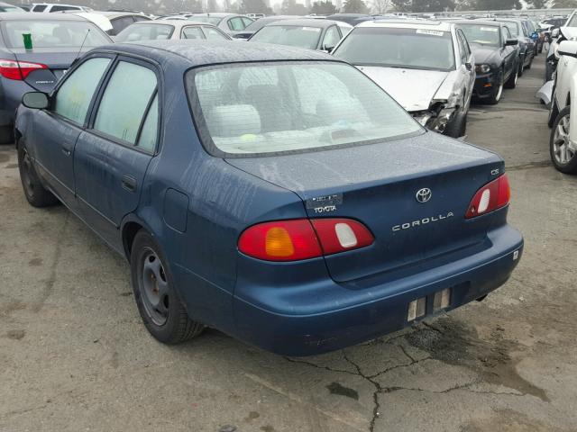 2T1BR12E2XC164749 - 1999 TOYOTA COROLLA VE BLUE photo 3