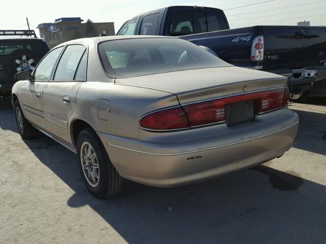 2G4WS52J411245926 - 2001 BUICK CENTURY CU TAN photo 3