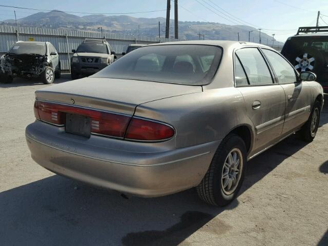 2G4WS52J411245926 - 2001 BUICK CENTURY CU TAN photo 4