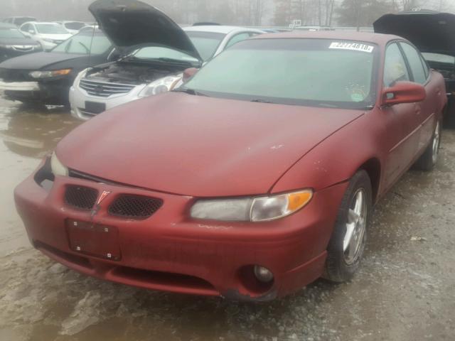 1G2WK52J73F176119 - 2003 PONTIAC GRAND PRIX BURGUNDY photo 2