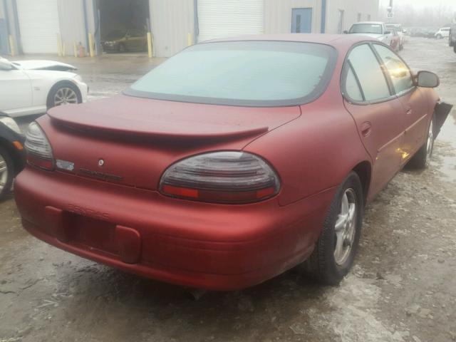 1G2WK52J73F176119 - 2003 PONTIAC GRAND PRIX BURGUNDY photo 4