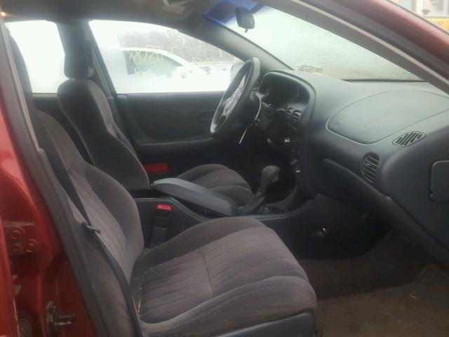 1G2WK52J73F176119 - 2003 PONTIAC GRAND PRIX BURGUNDY photo 5