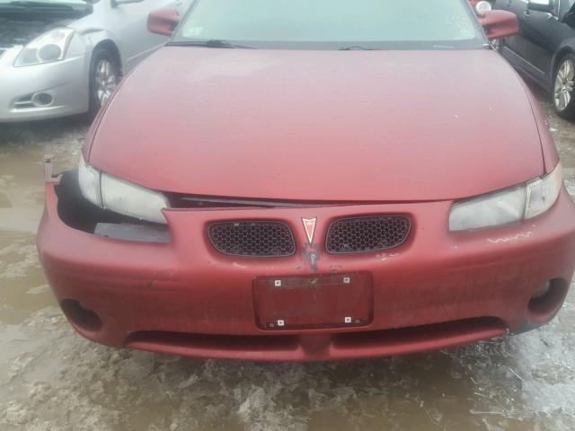 1G2WK52J73F176119 - 2003 PONTIAC GRAND PRIX BURGUNDY photo 9