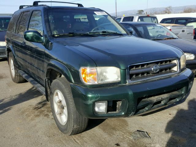 JN8DR07Y61W530110 - 2001 NISSAN PATHFINDER GREEN photo 1