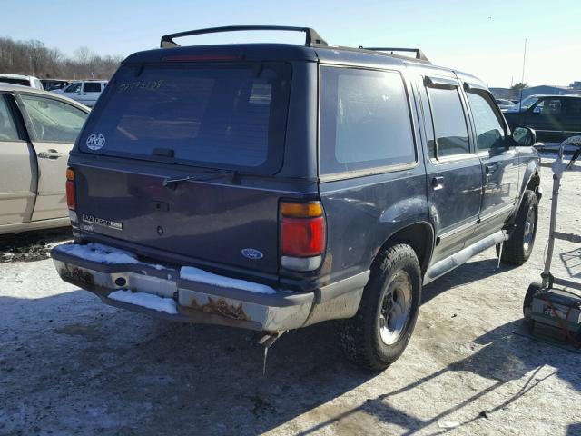 1FMDU34X8SUB19405 - 1995 FORD EXPLORER BLUE photo 4