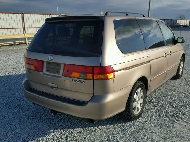 5FNRL180X3B124243 - 2003 HONDA ODYSSEY EX GOLD photo 4