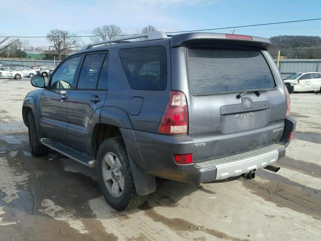 JTEBU17R830013800 - 2003 TOYOTA 4RUNNER LI GRAY photo 3