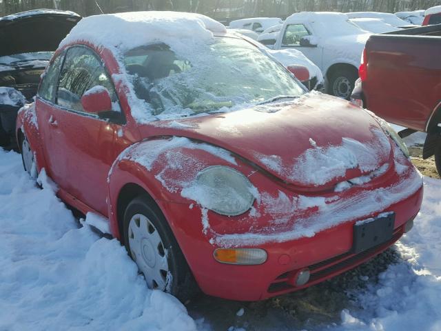 3VWBB61CXWM014120 - 1998 VOLKSWAGEN NEW BEETLE RED photo 1