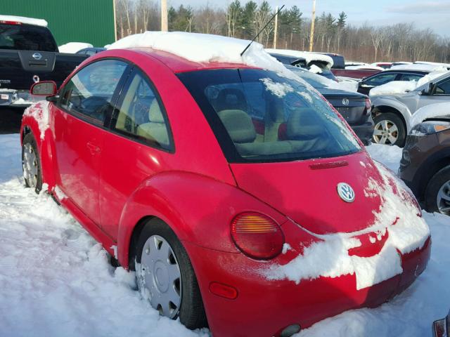 3VWBB61CXWM014120 - 1998 VOLKSWAGEN NEW BEETLE RED photo 3