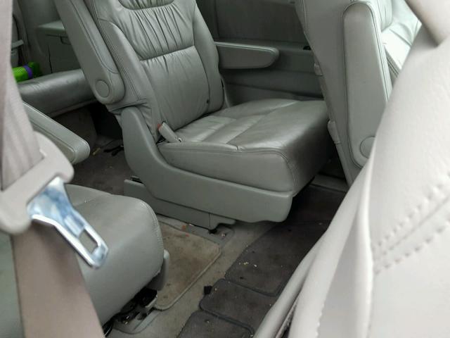 5FNRL38747B442972 - 2007 HONDA ODYSSEY EX GRAY photo 6