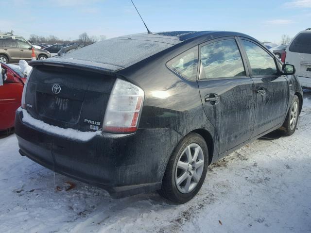 JTDKB20U473287370 - 2007 TOYOTA PRIUS BLACK photo 4