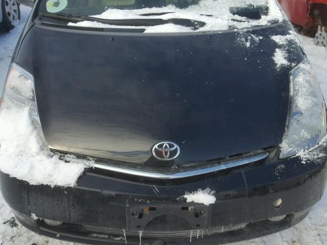 JTDKB20U473287370 - 2007 TOYOTA PRIUS BLACK photo 7