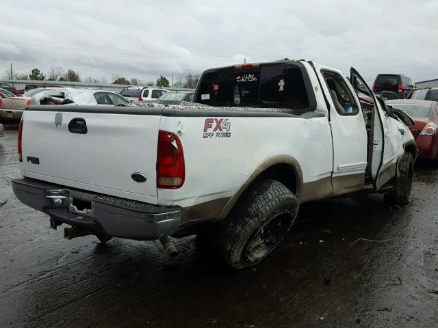 1FTRX18L4YNB14637 - 2000 FORD F150 WHITE photo 4