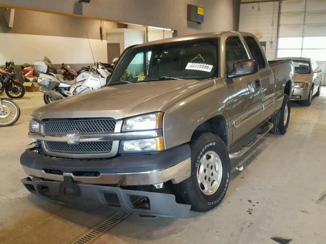 1GCEK19V53E169040 - 2003 CHEVROLET SILVERADO SILVER photo 2