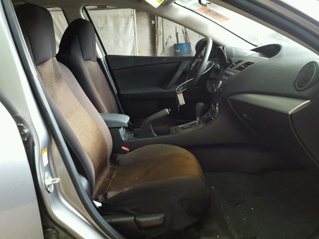 JM1BL1SF8A1290717 - 2010 MAZDA 3 I SILVER photo 5