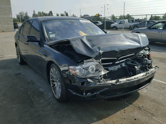 WBAHN83518DT86049 - 2008 BMW 750 LI BLACK photo 1