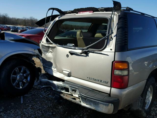 1GNEC16Z62J206842 - 2002 CHEVROLET SUBURBAN C SILVER photo 9