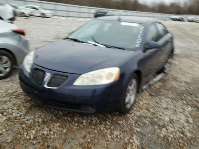 1G2ZJ57K594238736 - 2009 PONTIAC G6 BLUE photo 2