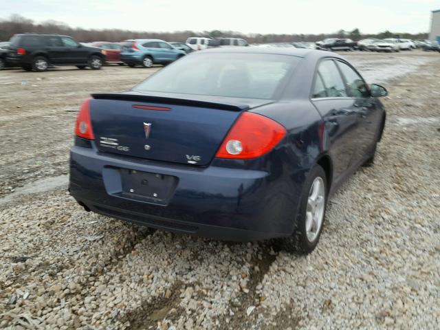 1G2ZJ57K594238736 - 2009 PONTIAC G6 BLUE photo 4