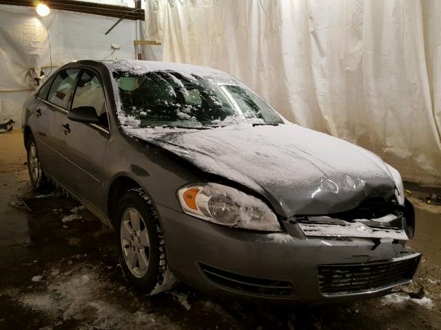 2G1WT58K079369910 - 2007 CHEVROLET IMPALA LT GRAY photo 1