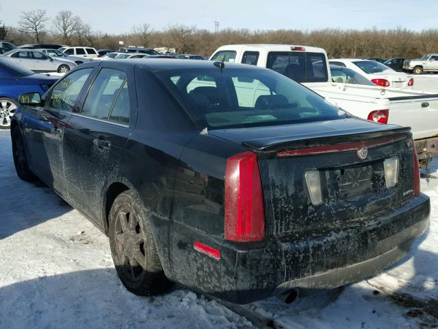 1G6DW677360203546 - 2006 CADILLAC STS BLACK photo 3