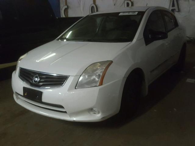 3N1AB6AP3AL648114 - 2010 NISSAN SENTRA 2.0 WHITE photo 2