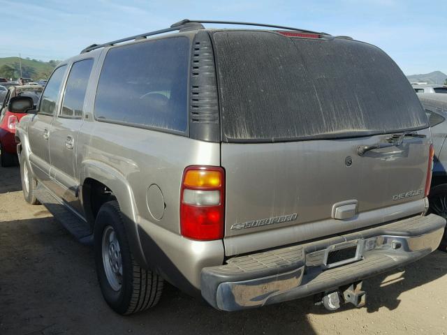 1GNFK16T92J207955 - 2002 CHEVROLET SUBURBAN K BEIGE photo 3