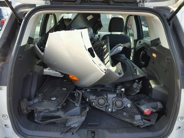 1FMCU0F70EUB75933 - 2014 FORD ESCAPE S SILVER photo 9