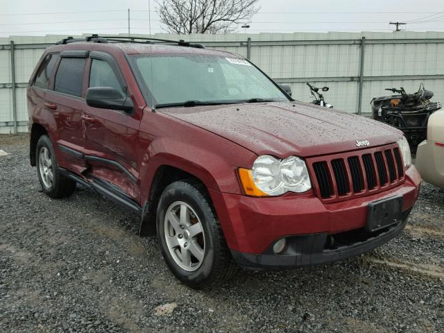 1J8GR48K88C169557 - 2008 JEEP GRAND CHER MAROON photo 1