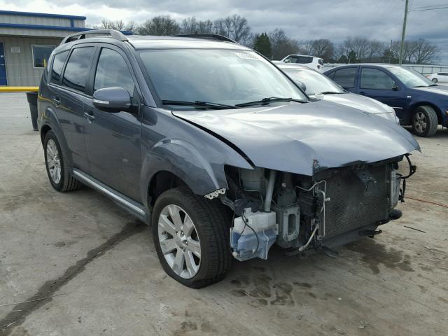 JA4AS3AW3BU034488 - 2011 MITSUBISHI OUTLANDER GRAY photo 1