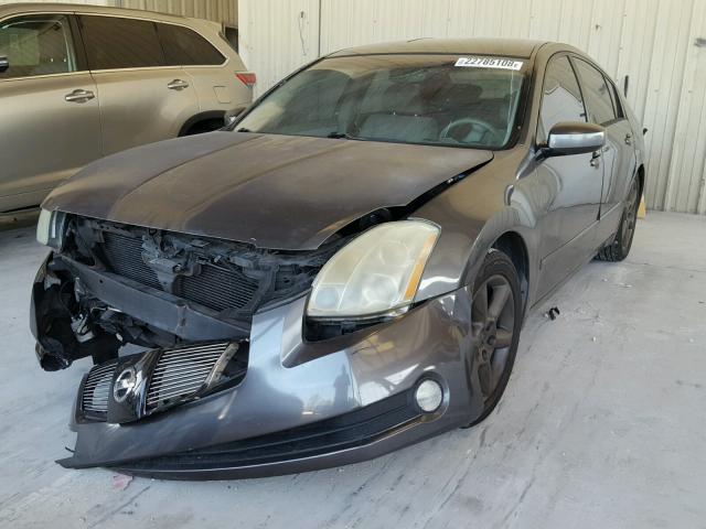 1N4BA41E66C814237 - 2006 NISSAN MAXIMA SE CHARCOAL photo 2