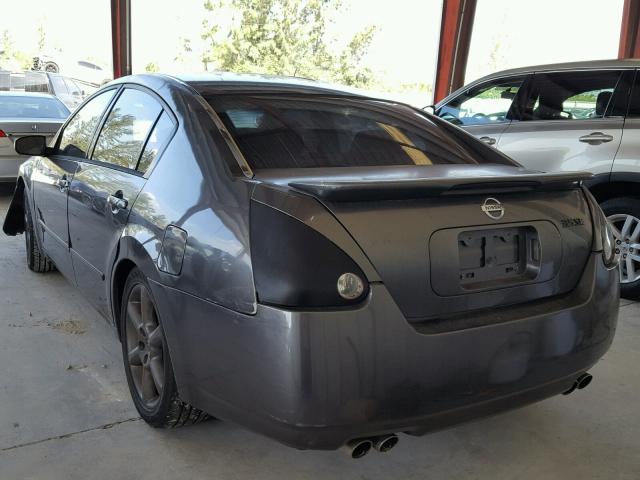 1N4BA41E66C814237 - 2006 NISSAN MAXIMA SE CHARCOAL photo 3